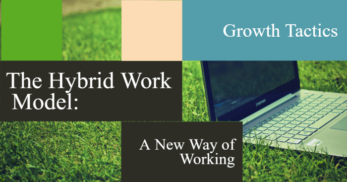 Hybrid work model benefits